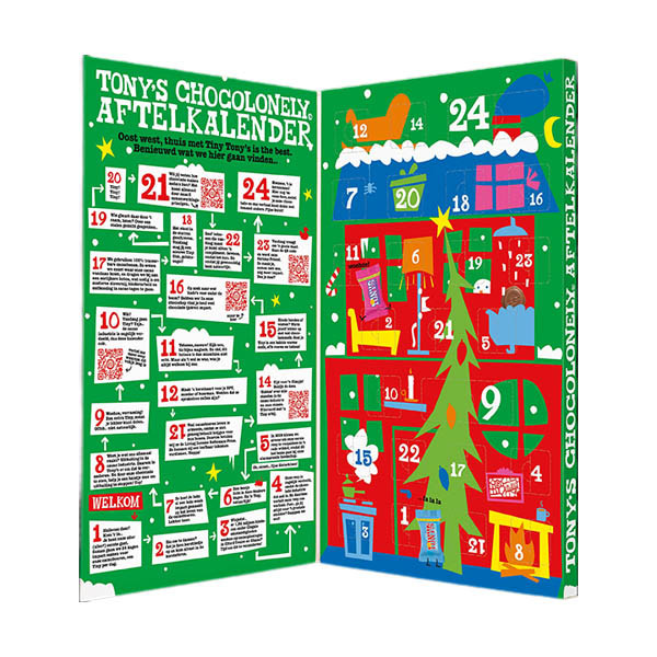 Tony's Chocolonely Tiny's Kerst Kalender groot 137273 - 2