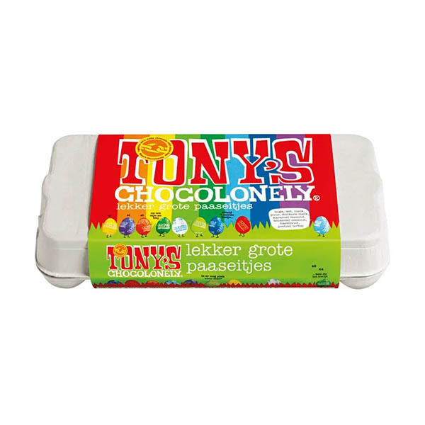 Tony's Chocolonely paaseitjes mix doosje 225 gram 200362 - 1