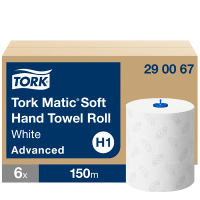 Tork Matic® 290067 handdoekrol 2-laags 6 rollen geschikt voor Tork H1 dispenser