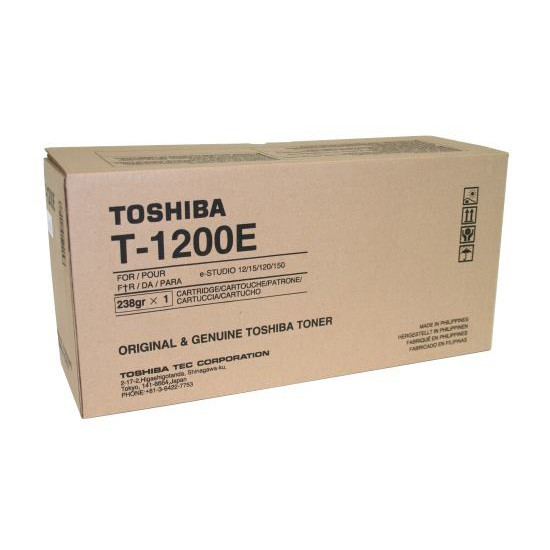 Toshiba T-1200E toner zwart (origineel) 6B000000085 T-1200E 078500 - 1