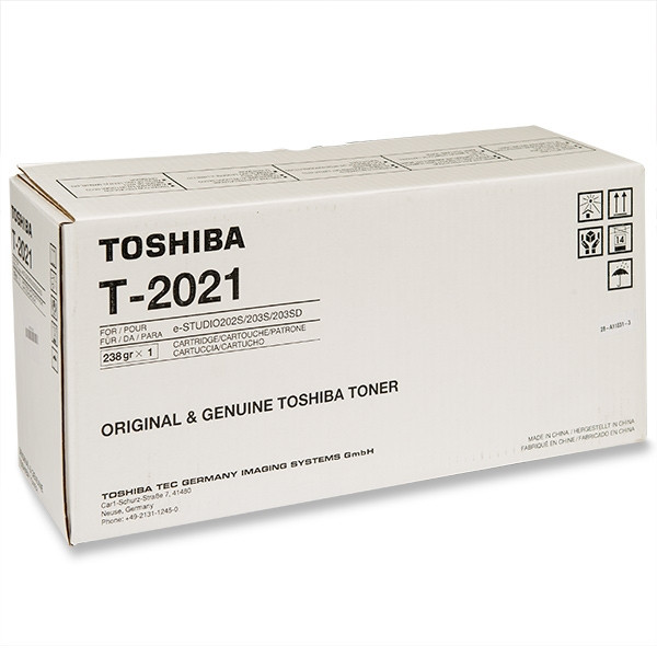 Toshiba T-2021 toner zwart (origineel) 6B000000192 078658 - 1