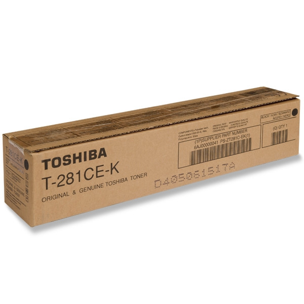 Toshiba T-281C-EK toner zwart (origineel) 6AK00000034 078596 - 1