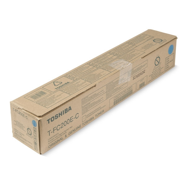 Toshiba T-FC200E-C toner cyaan (origineel) 6AJ00000119 903888 - 1