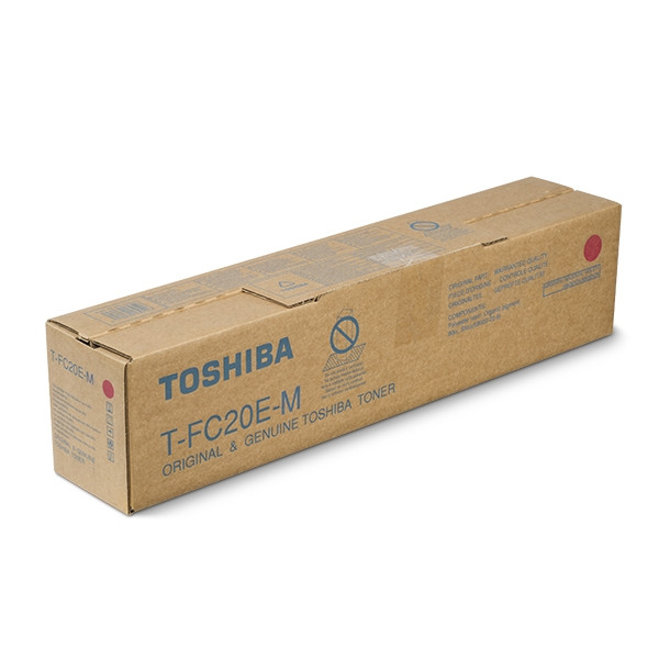 Toshiba T-FC20E-M toner magenta (origineel) 6AJ00000068 078666 - 1