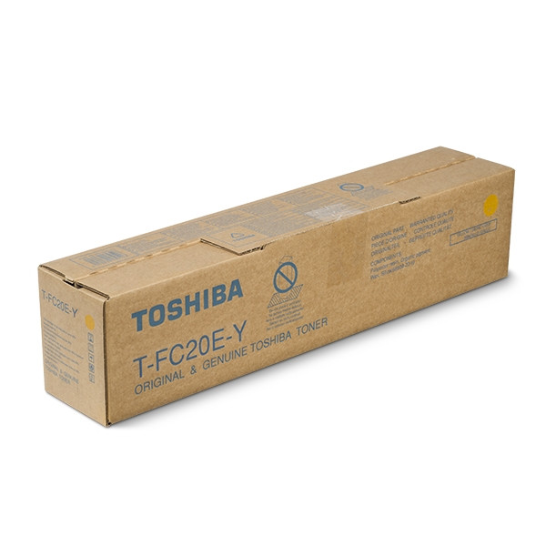 Toshiba T-FC20E-Y toner geel (origineel) 6AJ00000070 078670 - 1