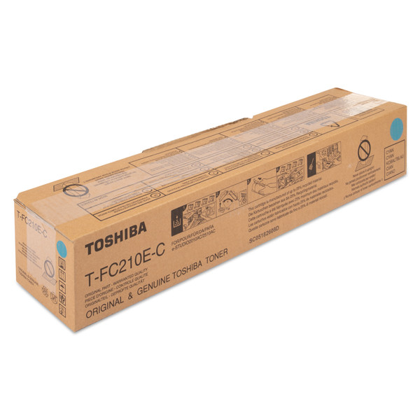 Toshiba T-FC210E-C toner cyaan (origineel) 6AJ00000159 905918 - 1