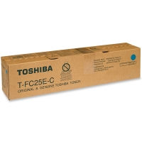 Toshiba T-FC25E-C toner cyaan (origineel) 6AJ00000072 078696