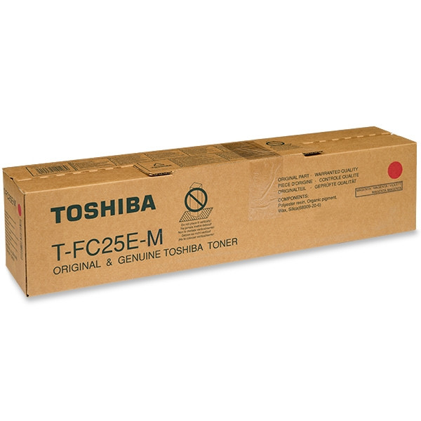 Toshiba T-FC25E-M toner magenta (origineel) 078698 - 1