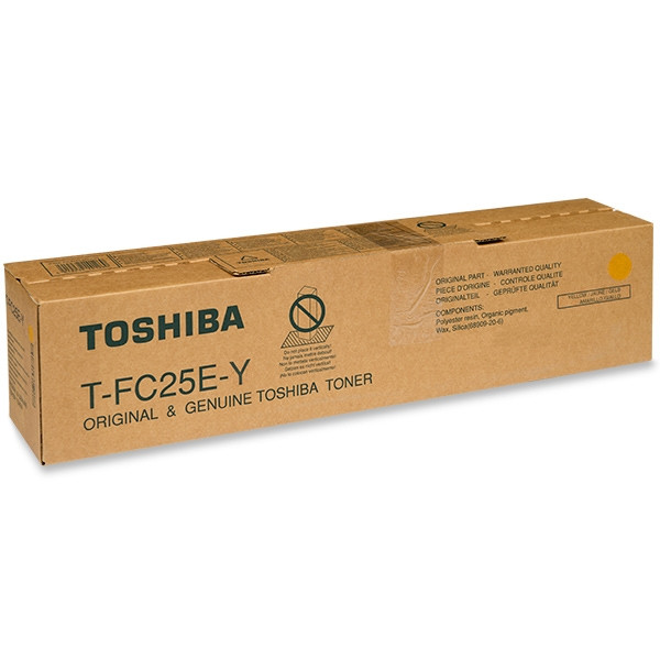 Toshiba T-FC25E-Y toner geel (origineel) 6AJ00000081 078700 - 1