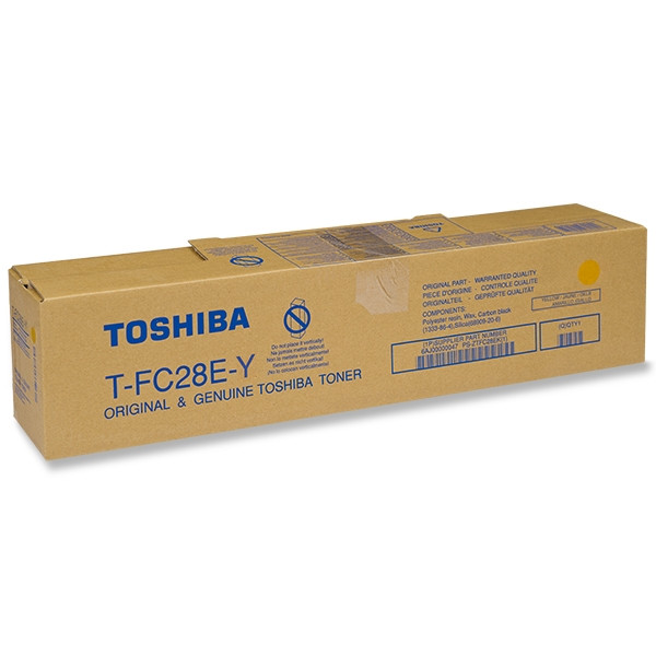 Toshiba T-FC28E-Y toner geel (origineel) 6AJ00000049 078646 - 1
