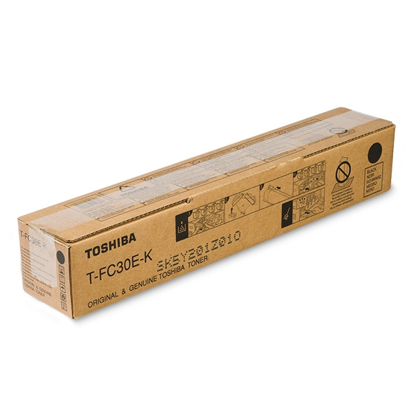 Toshiba T-FC30E-K toner zwart (origineel) 6AJ00000093 903648 - 1