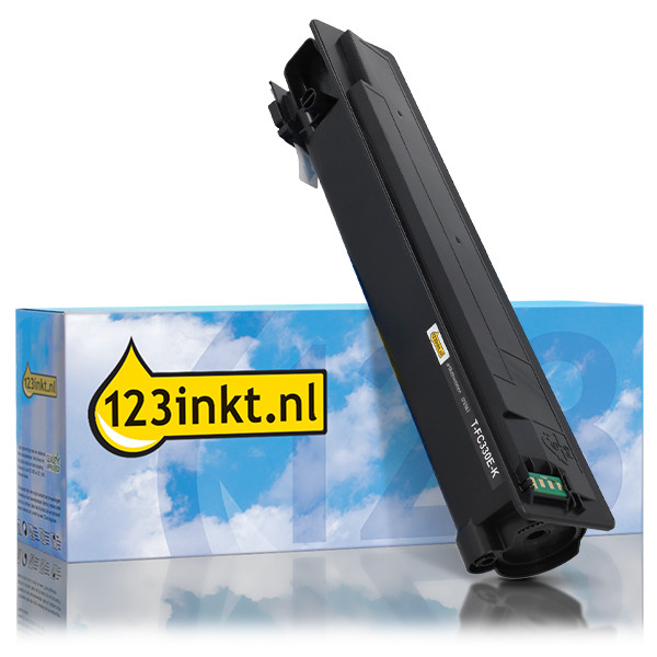 Toshiba T-FC330E-K toner zwart (123inkt huismerk) 078363 - 1