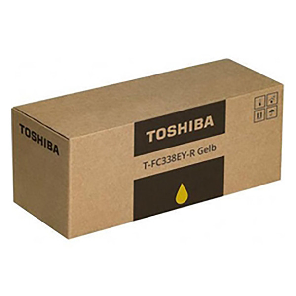 Toshiba T-FC338EY toner geel (origineel) 6B0000000927 078458 - 1