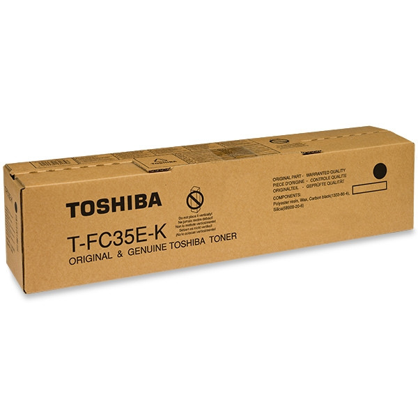 Toshiba T-FC35-K toner zwart (origineel) TFC35K 078552 - 1