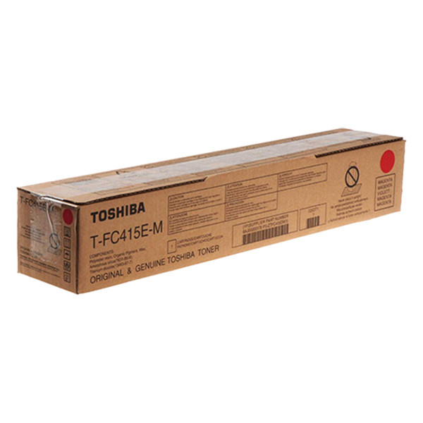 Toshiba T-FC415E-M toner magenta (origineel) 6AJ00000178 078422 - 1