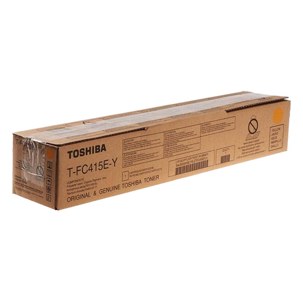Toshiba T-FC415E-Y toner geel (origineel) 6AJ00000182 078424 - 1