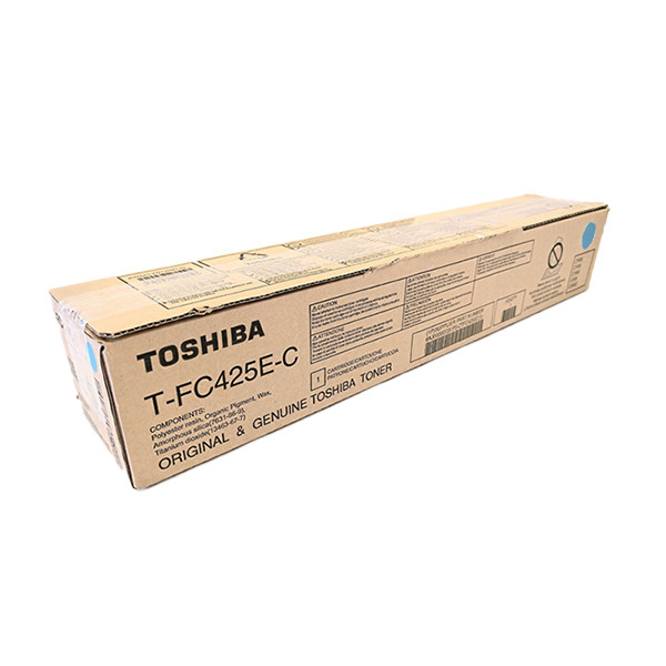 Toshiba T-FC425E-C toner cyaan (origineel) 6AJ00000235 078476 - 1