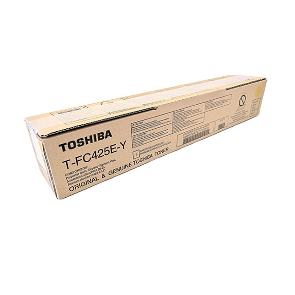 Toshiba T-FC425E-Y toner geel (origineel) 6AJ00000238 078480 - 1