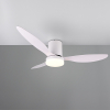 Plafondventilator met LED lamp | Göteborg | Ø 132 cm | 2700-6000K | Wit | 20W | Trio Lighting LTR00720 - 3