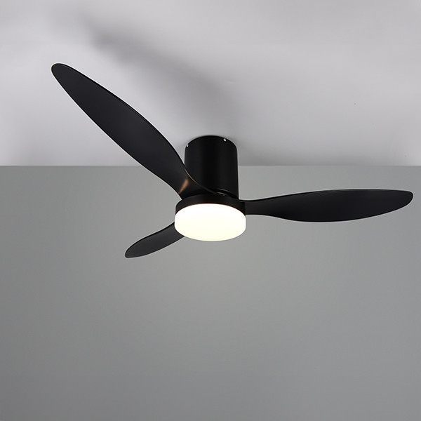 Plafondventilator met LED lamp | Göteborg | Ø 132 cm | 2700-6000K | Zwart | 20W | Trio Lighting LTR00721 - 2