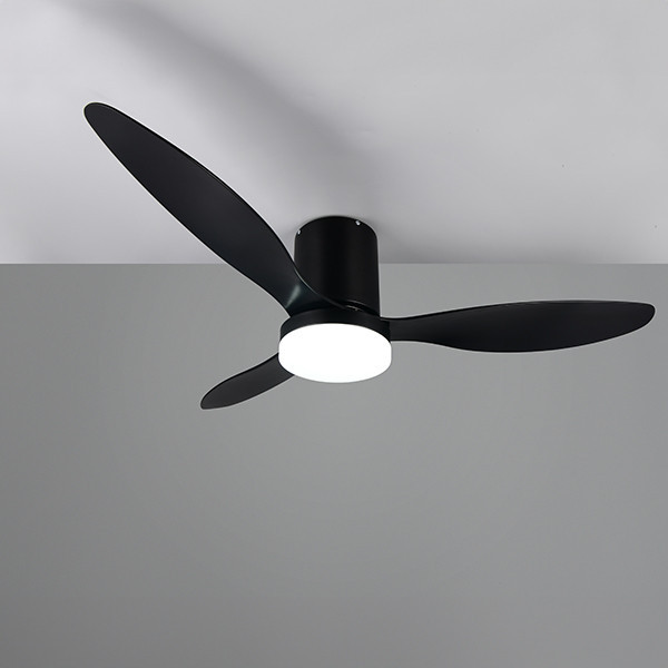 Plafondventilator met LED lamp | Göteborg | Ø 132 cm | 2700-6000K | Zwart | 20W | Trio Lighting LTR00721 - 3