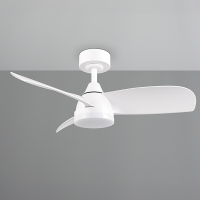 Plafondventilator met LED lamp | Helsinki | Ø 90 cm | 2700-6000K | Wit | 20W | Trio Lighting LTR00718