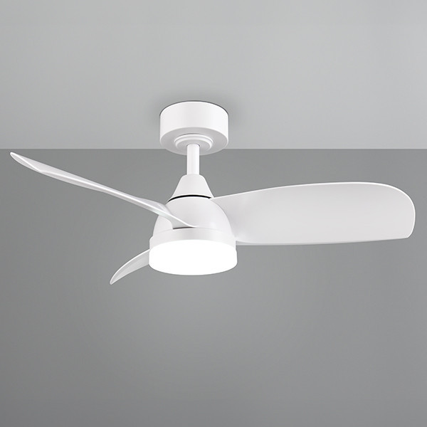 Plafondventilator met LED lamp | Helsinki | Ø 90 cm | 2700-6000K | Wit | 20W | Trio Lighting LTR00718 - 3