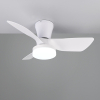 Plafondventilator met LED lamp | Randers | Ø 76 cm | 2700-6000K | Wit | 20W | Trio Lighting LTR00716 - 2