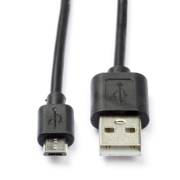 USB-A naar Micro USB-kabel (0,5 meter) 93922 CCGP60500BK05 K010201012 - 1