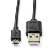 USB-A naar Micro USB-kabel (0,5 meter) 93922 CCGP60500BK05 K010201012