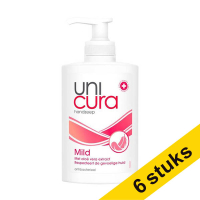 Aanbieding: 6x Unicura handzeep mild (250 ml)