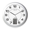 Unilux Instinct wandklok zilvergrijs met witte wijzerplaat (Ø 30,5 cm) 100340853 237811