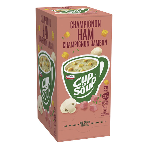 Unox Cup-a-Soup Champignon Ham 175 ml (21 stuks)  420012 - 1