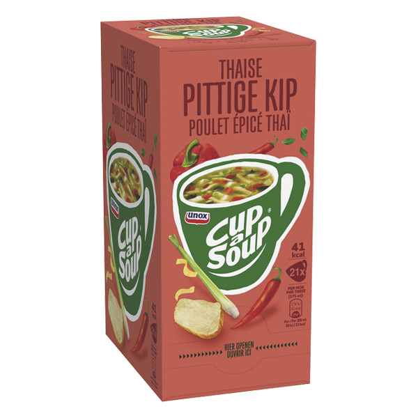 Unox Cup-a-Soup Thaise Pittige Kip 175 ml (21 stuks)  420024 - 1