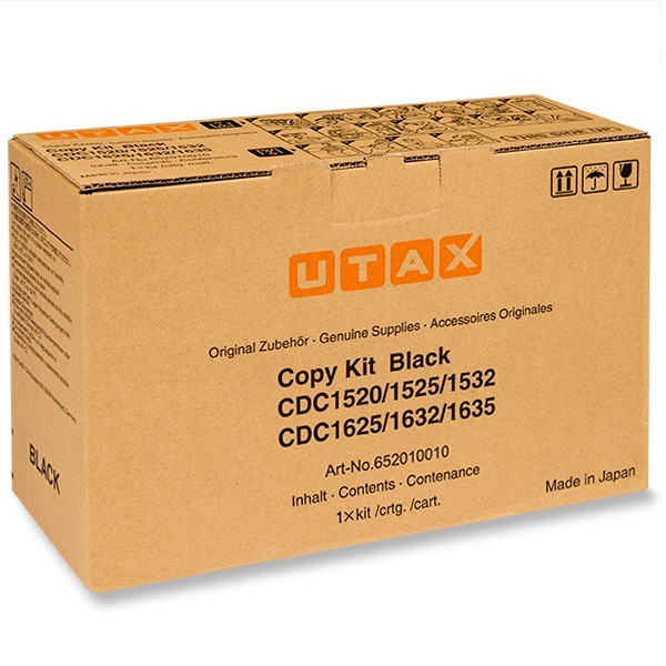 Utax 652010010 toner zwart (origineel) 652010010 079550 - 1