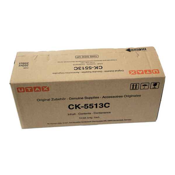 Utax CK-5513C (1T02VMCUT0) toner cyaan (origineel) 1T02VMCUT0 090496 - 1