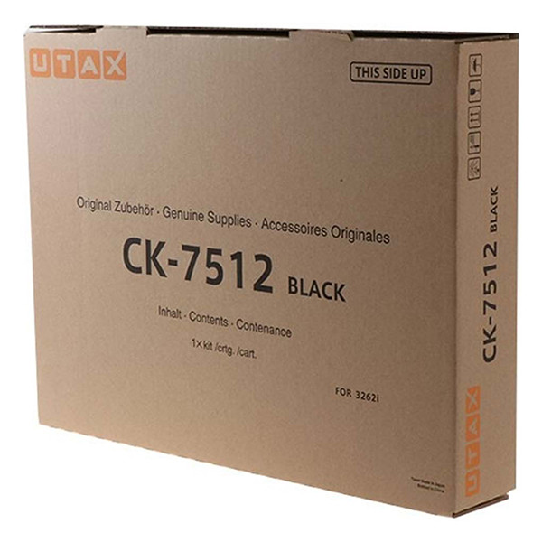 Utax CK-7512 (1T02V70UT0) toner zwart (origineel) 1T02V70UT0 090490 - 1