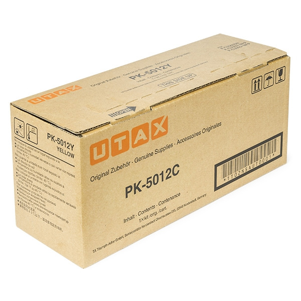 Utax PK-5012C (1T02NSCUT0) toner cyaan (origineel) 1T02NSCUT0 090446 - 1