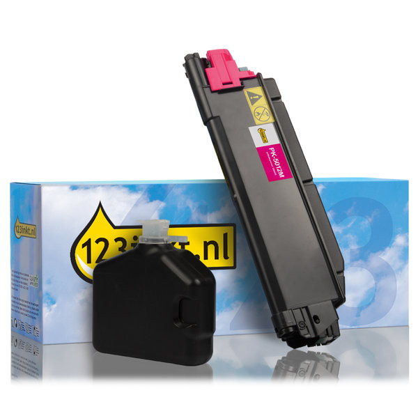 Utax PK-5012M (1T02NSBUT0) toner magenta (123inkt huismerk) 1T02NSBUT0C 090449 - 1