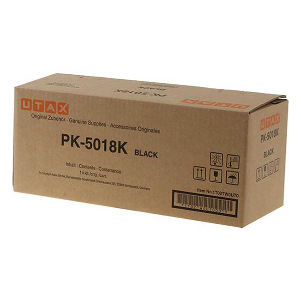 Utax PK-5018K (1T02TW0UT0) toner zwart (origineel) 1T02TW0UT0 090482 - 1