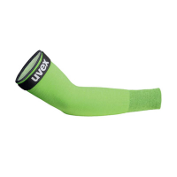 Uvex C500 snijbestendige armbeschermer lime maat L, 40 cm (10 stuks) 19146109 SUV00019