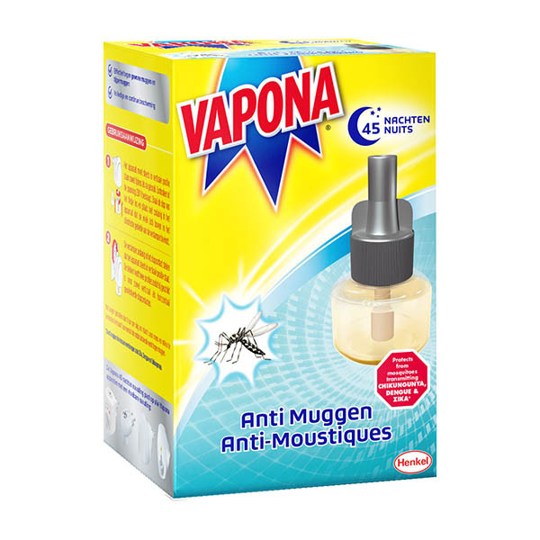 Vapona anti-muggen stekker 1 navulling (58 gram) SVA00039 - 1