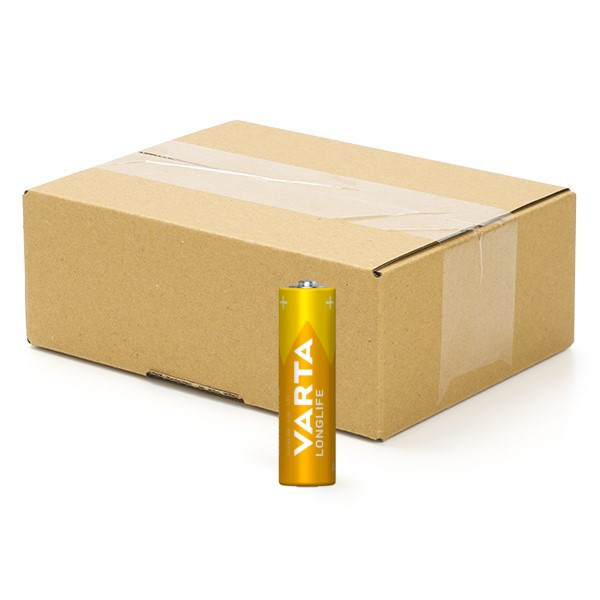 Aanbieding: Varta Longlife AA / MN1500 / LR06 Alkaline Batterij 480 stuks AVA00744 - 1