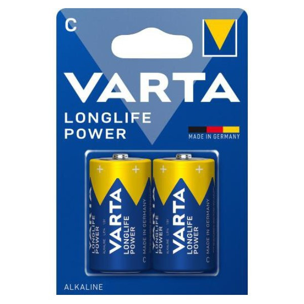 Varta Longlife Power LR14 / C Alkaline Batterij 2 stuks AVA00187 - 1