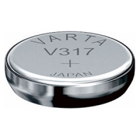 Varta V317 (SR516SW) zilveroxide knoopcel batterij 1 stuk V317 AVA00003
