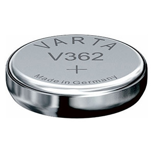 Varta V362 (SR58) zilveroxide knoopcel batterij 1 stuk V362 AVA00016 - 1