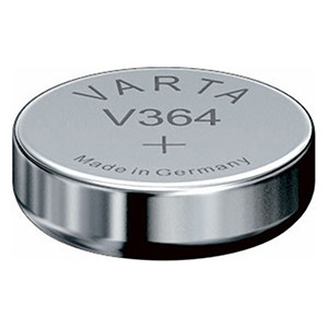 Varta V364 (SR60) zilveroxide knoopcel batterij 1 stuk V364 AVA00017 - 1