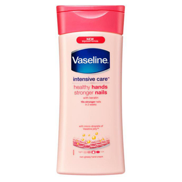 Vaseline Intensive Care Healthy Hands & Stronger Nails handcrème (200 ml)  SVA00067 - 1