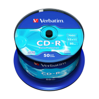 Verbatim CD-R 80 min. 50 stuks op spindel 833193