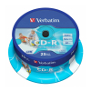 Verbatim CD-R 80 min. printable 25 stuks op spindel 500261 - 1